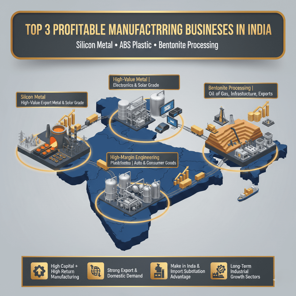 Profitable manufacturing businesses in India