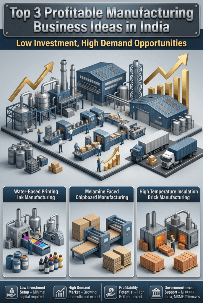 profitable manufacturing business ideas in India