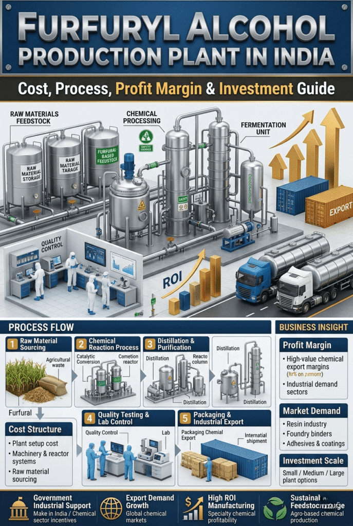 Furfuryl Alcohol Production Plant in India