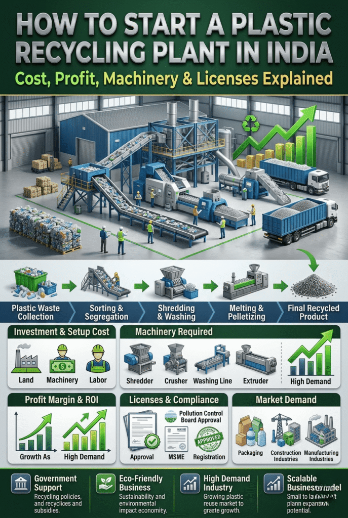 Plastic Recycling Plant in India