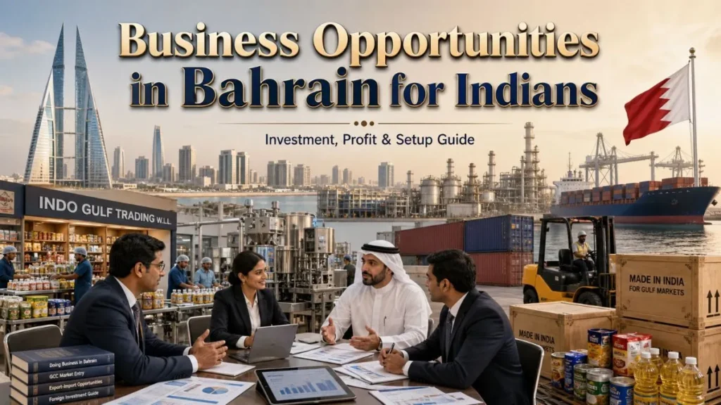 Business Opportunities in Bahrain for Indians