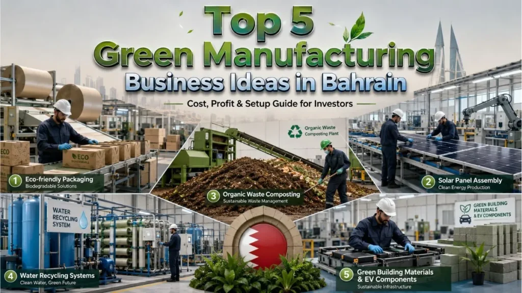 Green manufacturing business in Bahrain