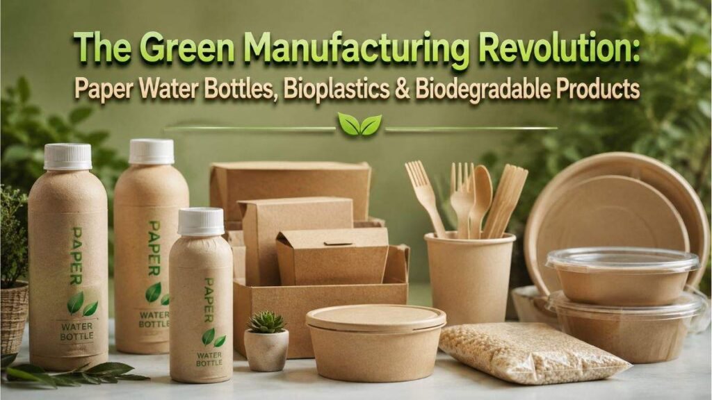 Biodegradable products manufacturing in India