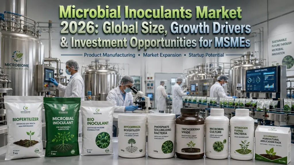 Microbial Inoculants Manufacturing Business in India