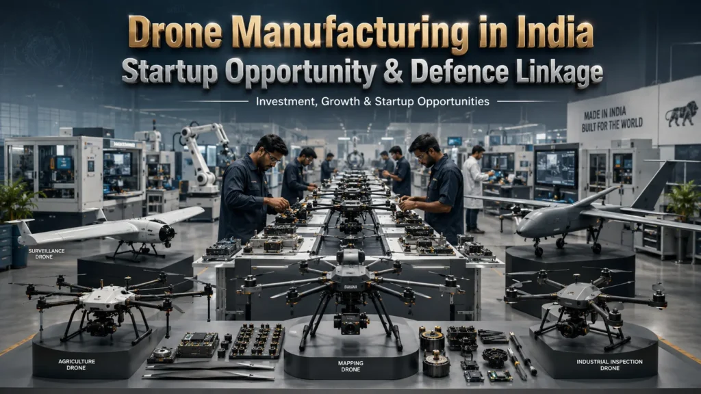 Drone Manufacturing Business in India with MSME and Defence Opportunities