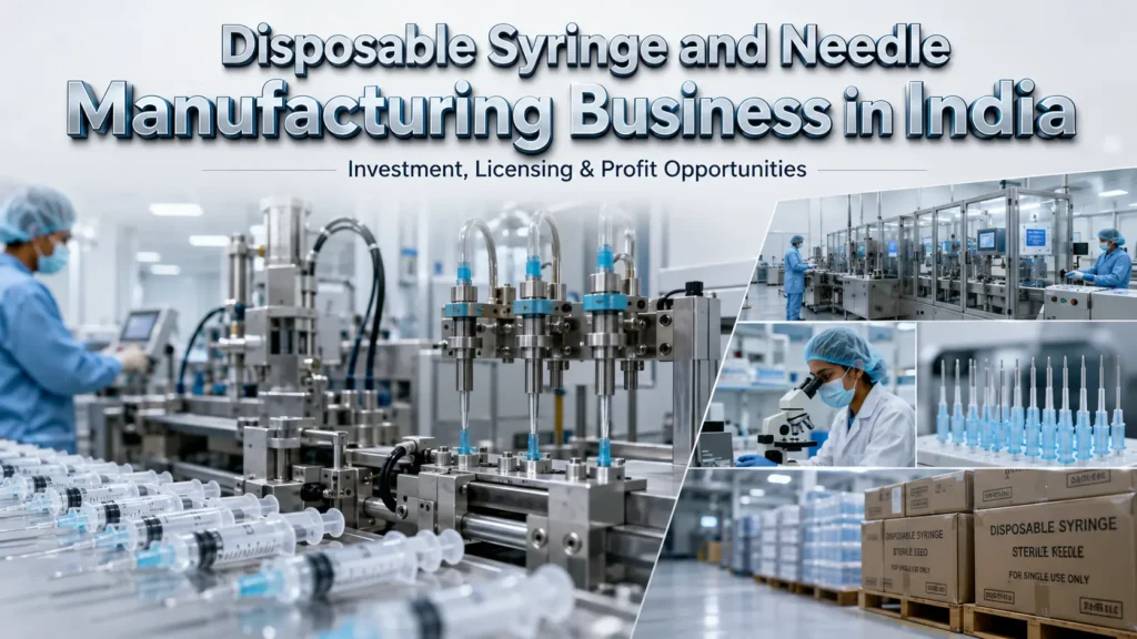 Disposable Syringe Manufacturing Business in India