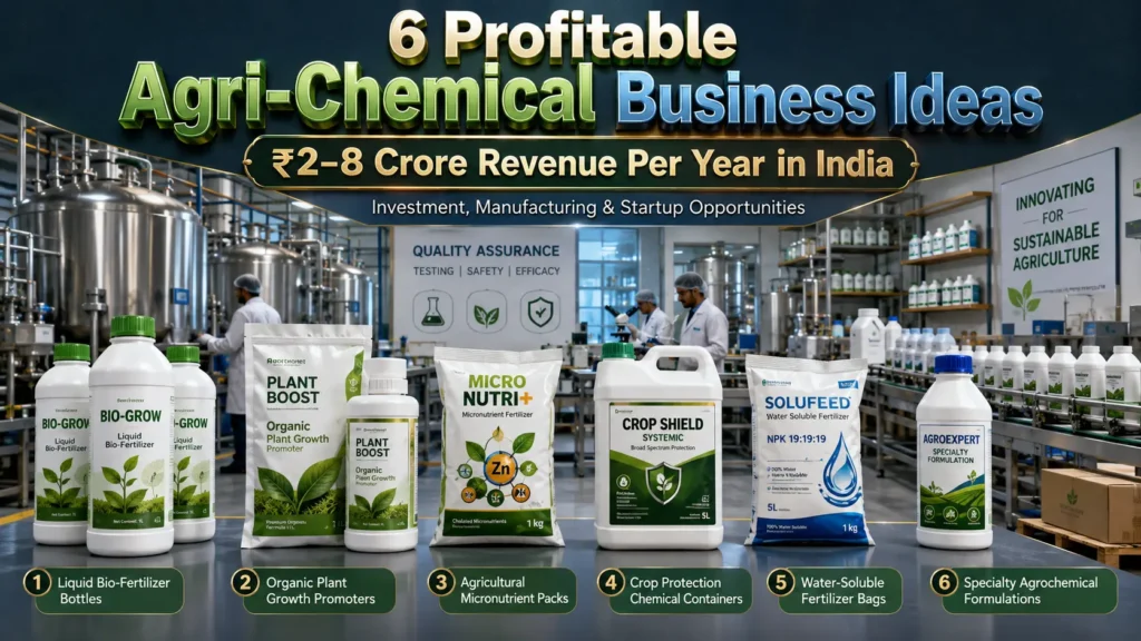 Profitable Agri Chemical Business Ideas India