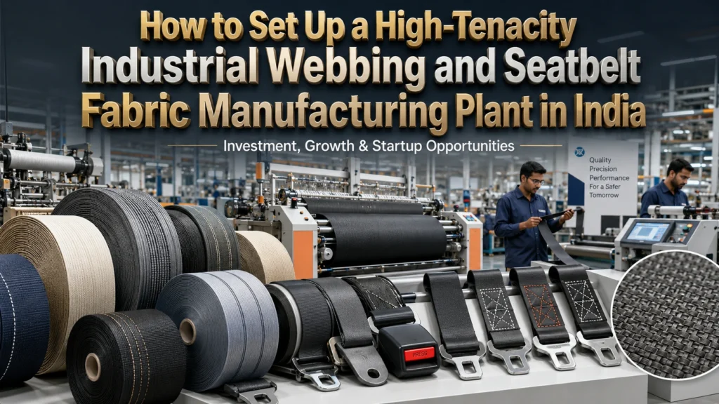 High-Tenacity Industrial Webbing Manufacturing