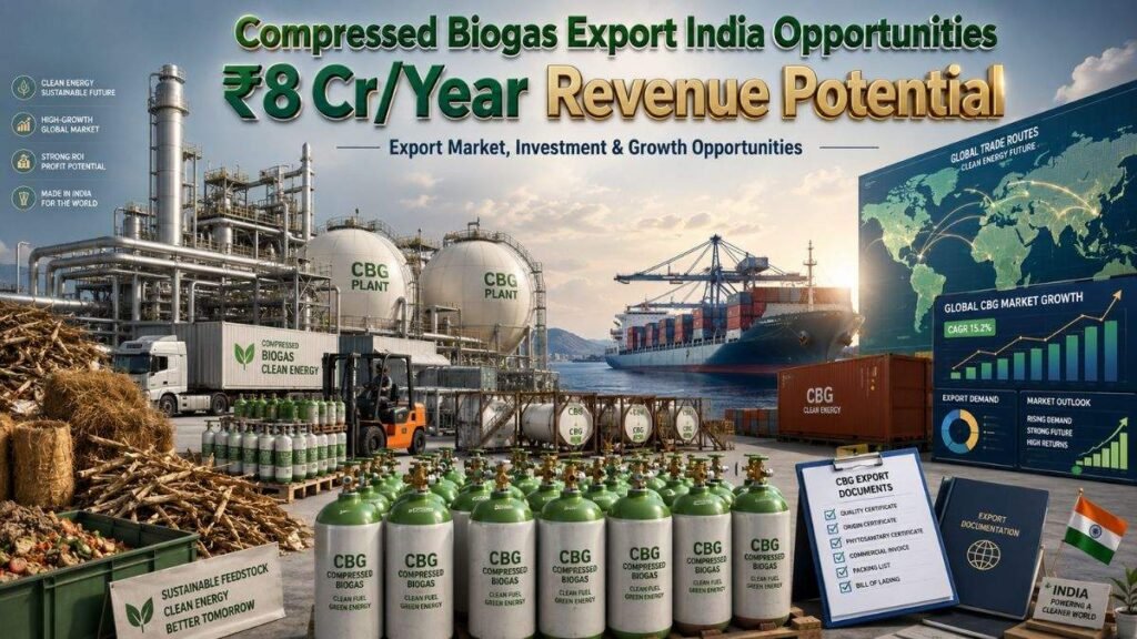 Compressed Biogas Export from India
