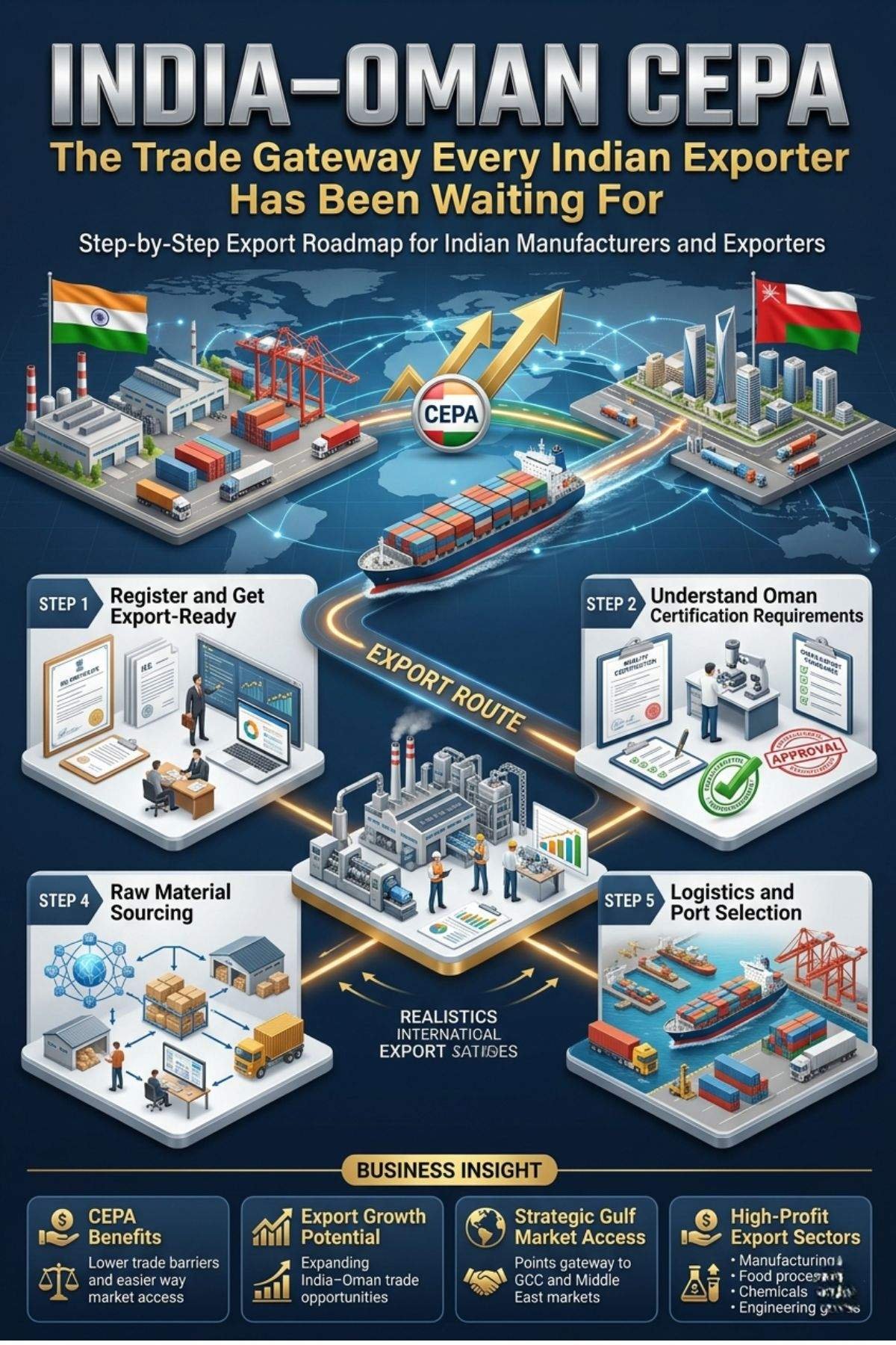 India Oman CEPA export opportunity MSME