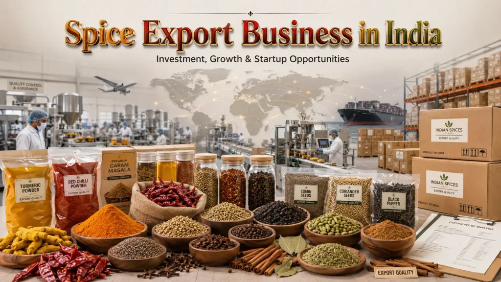 Spice Export Business in India