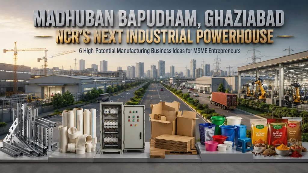 Madhuban Bapudham Industrial Hub: 6 Business Ideas