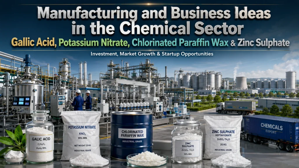 4 Profitable Chemical Manufacturing Business Ideas India