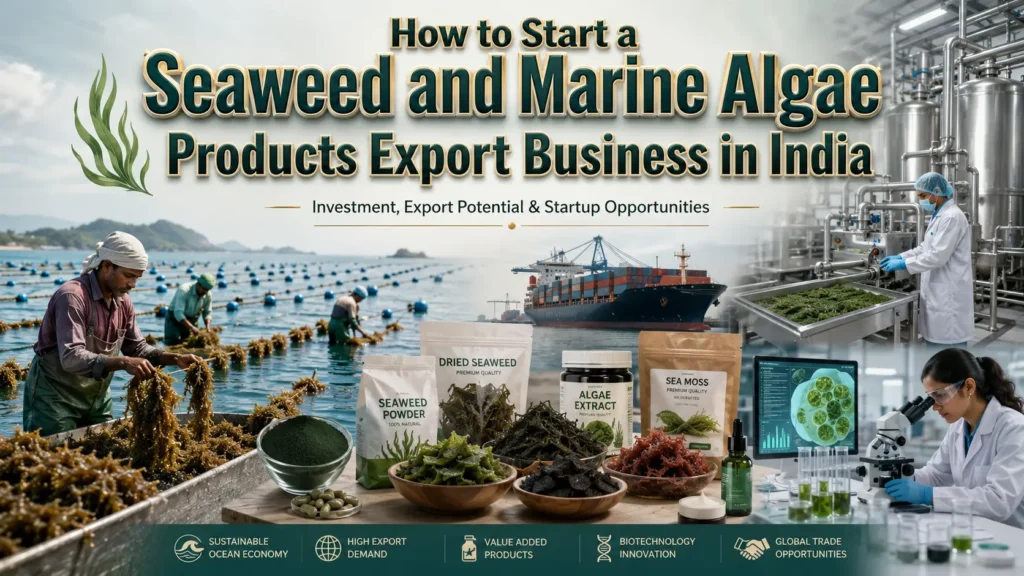 Seaweed and Marine Algae Products Export Business