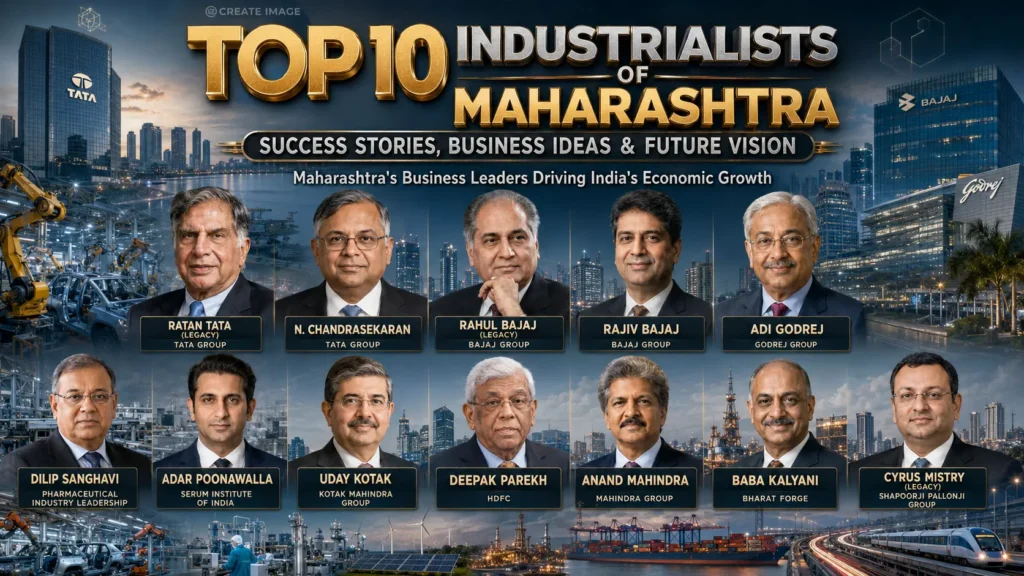Top 10 Industrialists of Maharashtra: Success Stories
