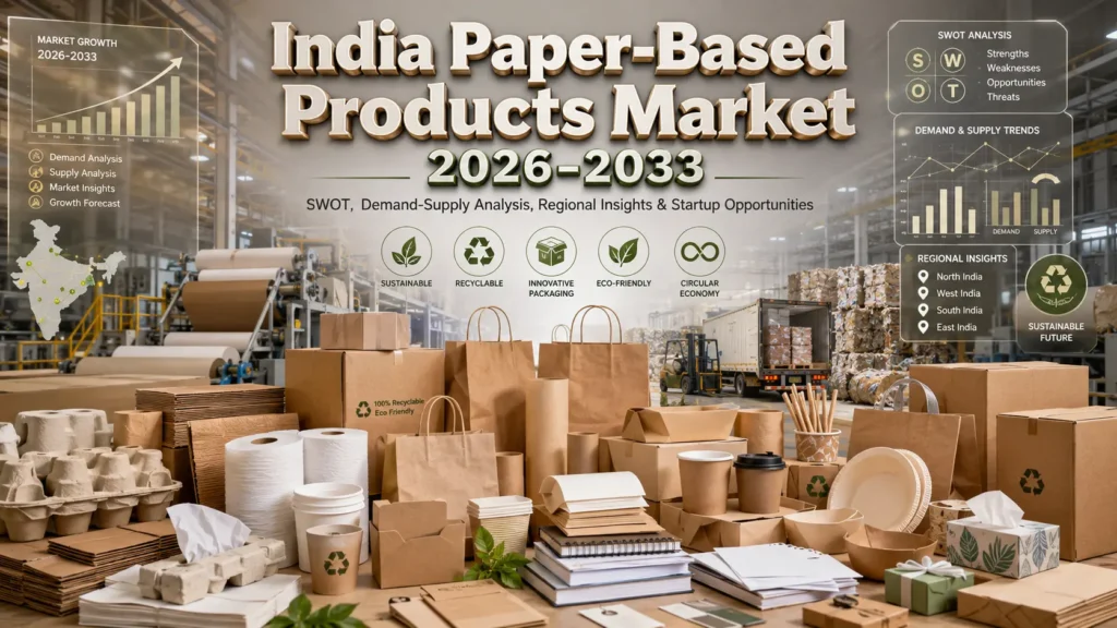 India Paper Based Products Market 2026–2033: SWOT Analysis