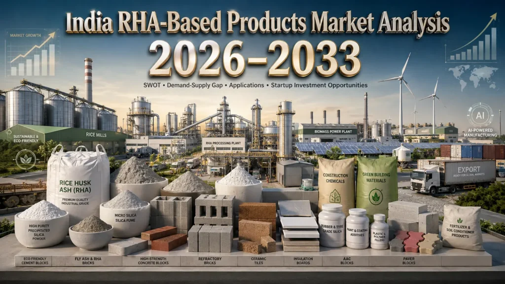 India RHA Based Products Market 2026–2033: Market Analysis