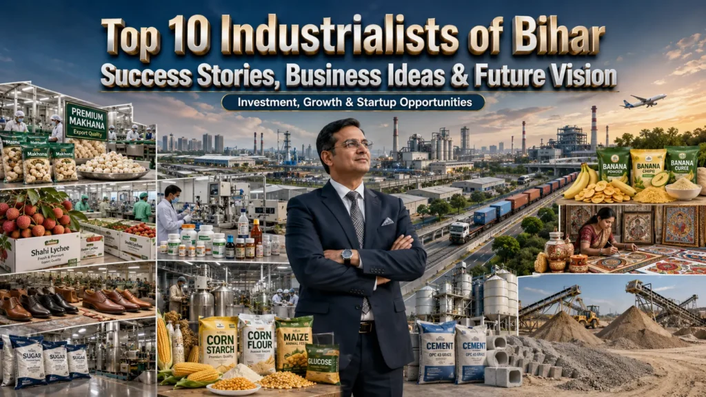 Top 10 Industrialists of Bihar: Success Stories, Industries