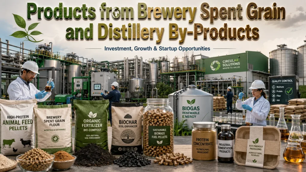 Brewery Spent Grain Business in India