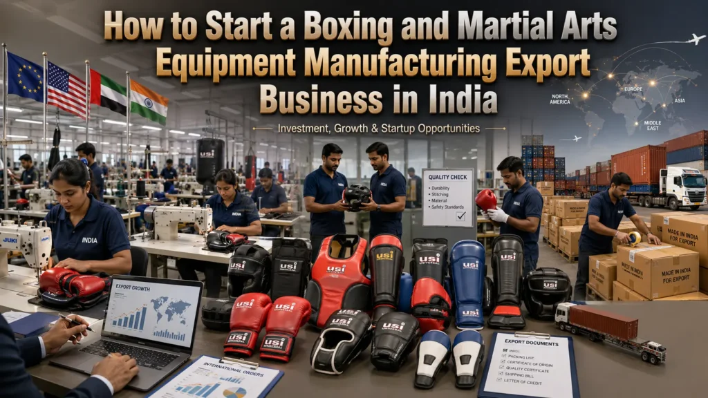 Boxing and Martial Arts Equipment Manufacturing