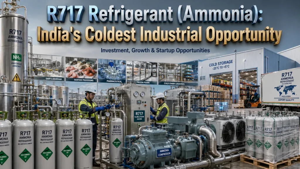 R717 Refrigerant Manufacturing Business in India