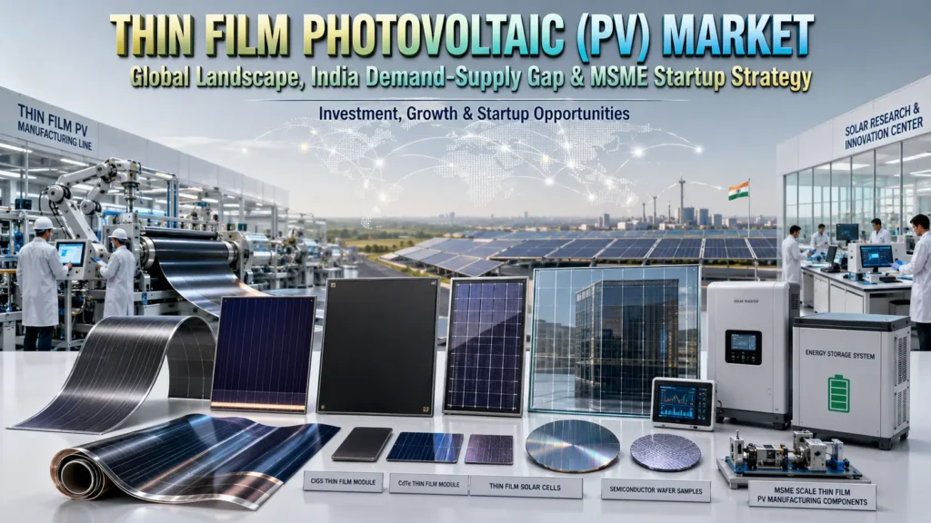 Thin Film Photovoltaic Manufacturing in India
