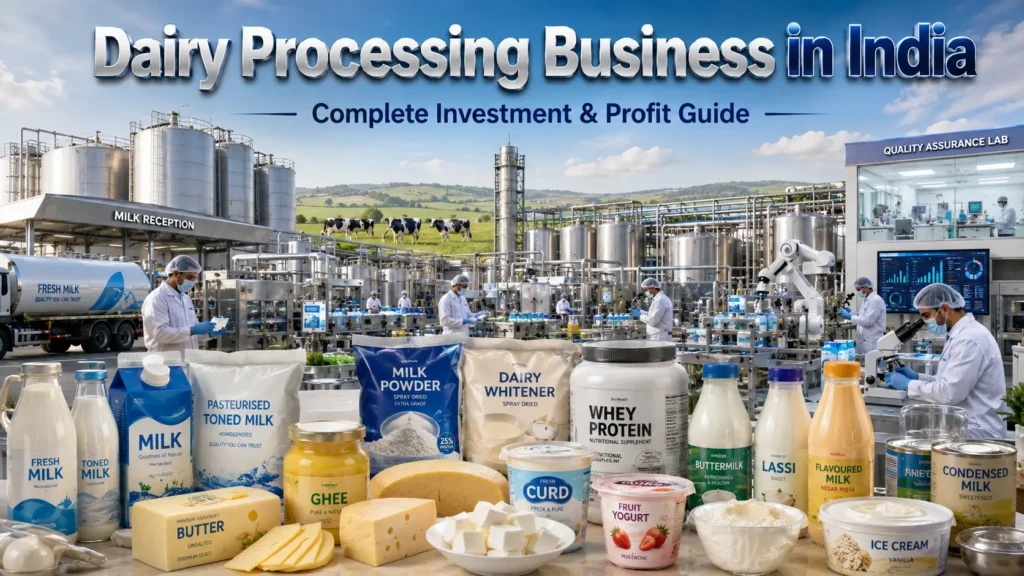 Dairy Processing Business in India