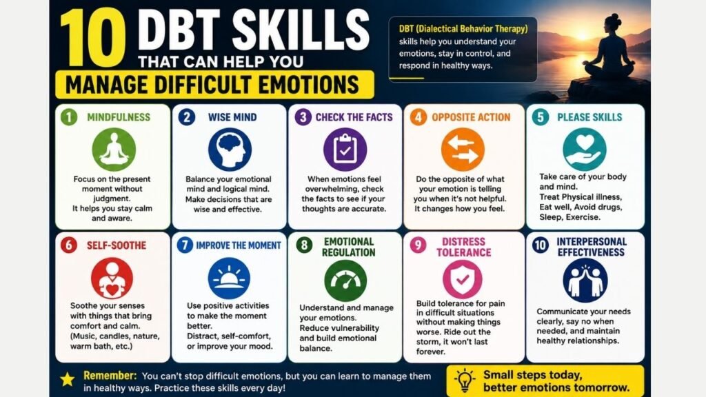 10 DBT Skills That Can Help You